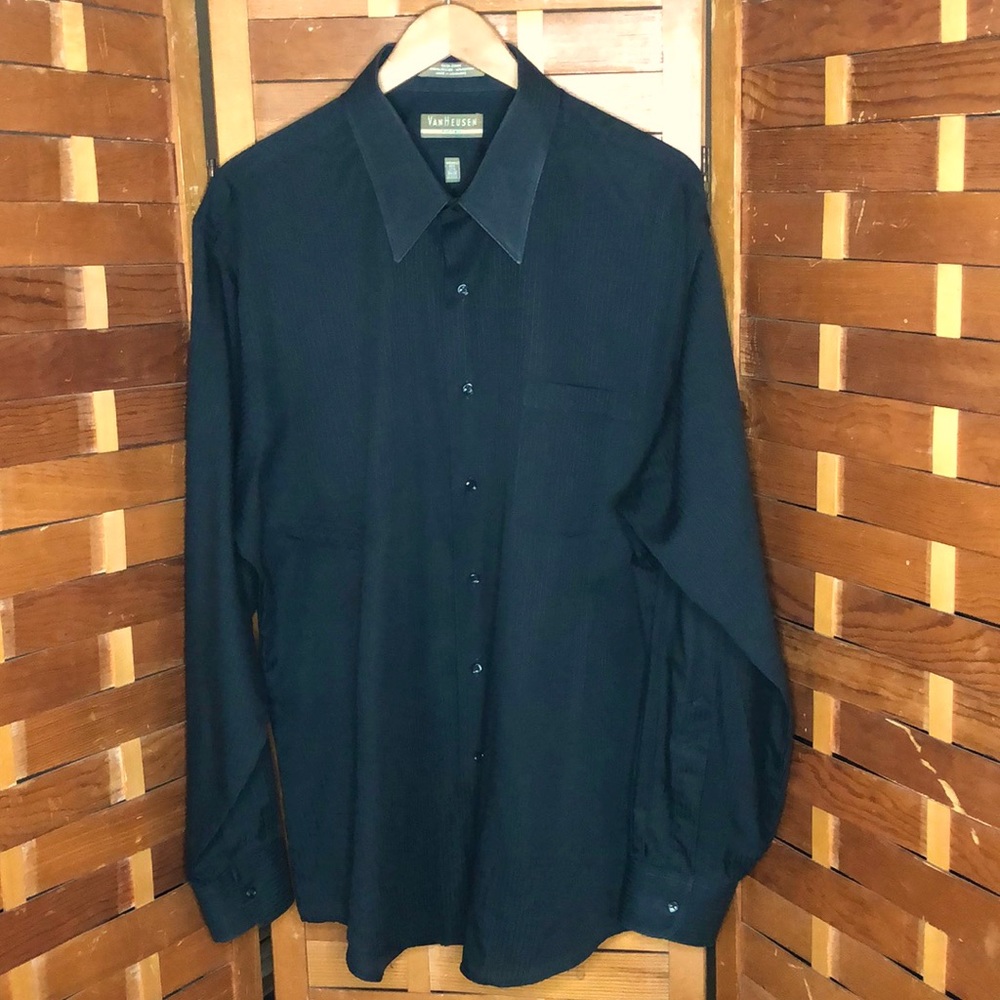 Satin Stripe Button Down